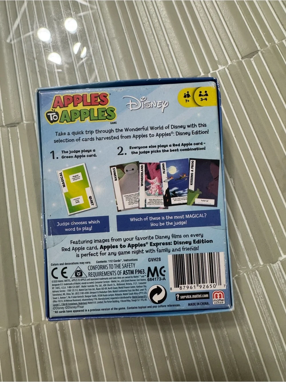Disney Apples to Apples Express Game - Light Blue